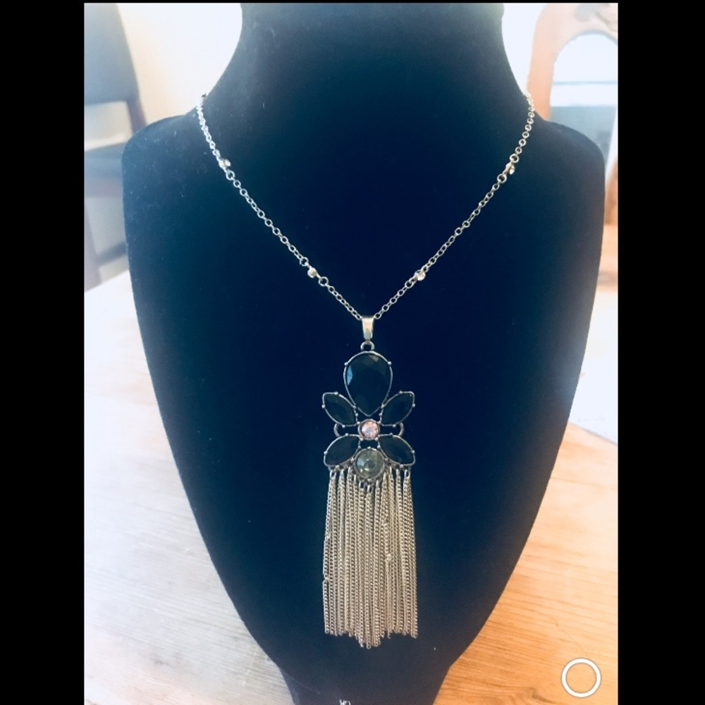 Handmade tassel necklace